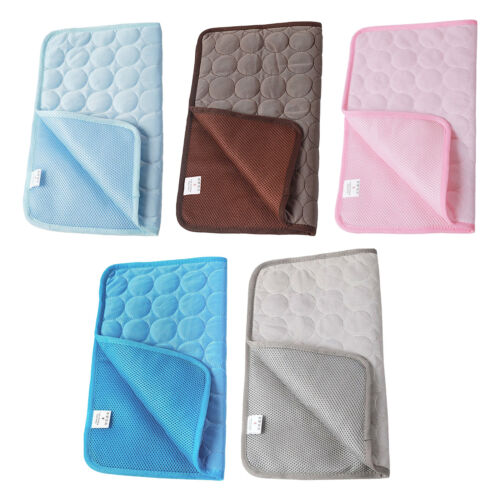 1 * Pet Cooling Mat Cool Pad Cushion Dog Cat Puppy For Summer Sleeping Bed