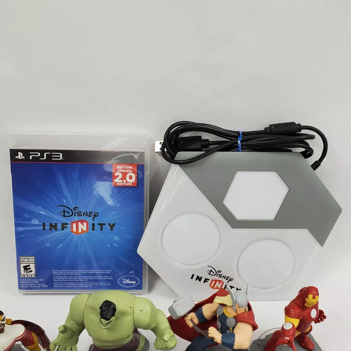 Disney INFINITY 2.0 Marvel Super Heroes Game Starter Pack 11 Figures Set  Lot PS3