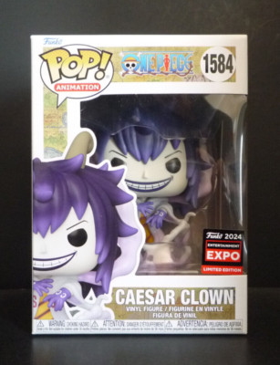 Funko Pop! One Piece Caesar Clown #1584 C2E2 Exclusive