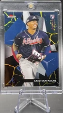 2021 Topps Finest CRISTIAN PACHE Kintsukuroi Black & Gold RC Design Variation!!!