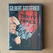 Gilbert Gottfried Signed Dirty Jokes Comedy Stand Up Live Dvd Autograph Oop Rare