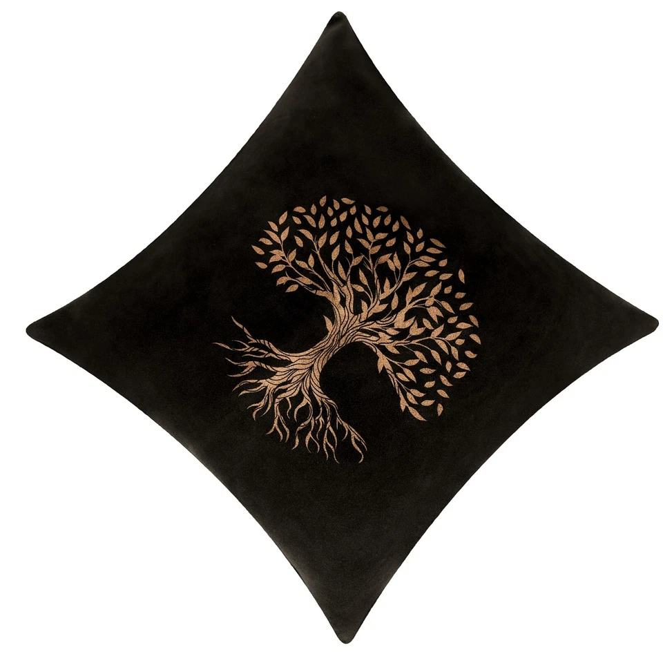 Наволочка чехол замши кожаный плед подушка чехол воловья кожа диван офис - Изображение 2 из 4