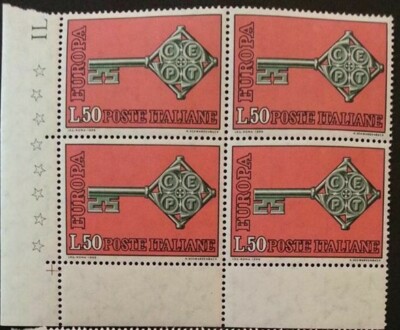 ITALY 1968 - quartina MNH** - EUROPE C.E.P.T. - Mi: IT 1272