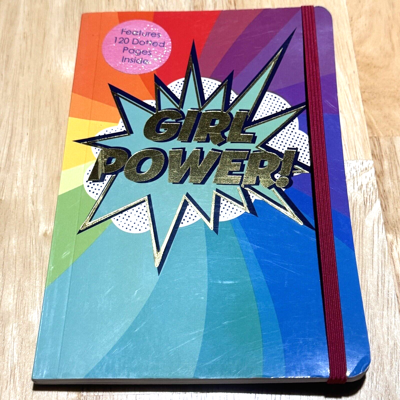 Empowering Girl Power Dot Grid Journal - 5.5x8.25 Dotted Notebook