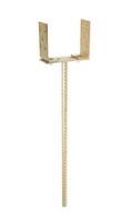 Aqbau® U-PfostenträGer Verstellbar 0-200Mm / 500Mm Zum Einbetonieren