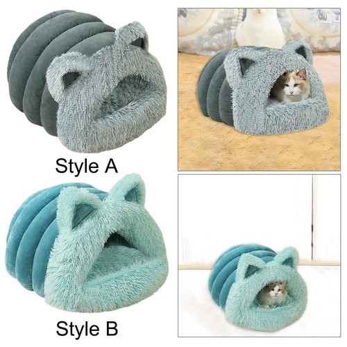 Produktbild von Katzen Höhlen Bett,Geschlossenes Warmes Weiches Bequemes Waschbares