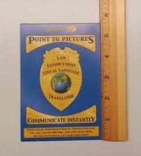 Kwikpoint Visual Translator: Law Enforcement Visual Language Translator