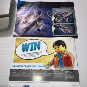 Lego Star Wars Manuals Only 7140 (1999) & 75102 (2015) Poe's (X-Wing Fighter)