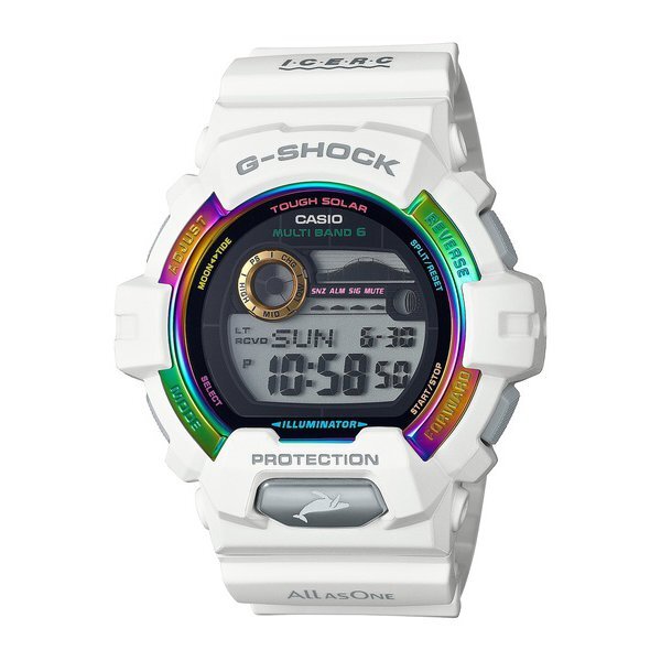 Con etiqueta de precio Casio G-Shock Gwx-8904K-7Jr Love The Sea And Earth