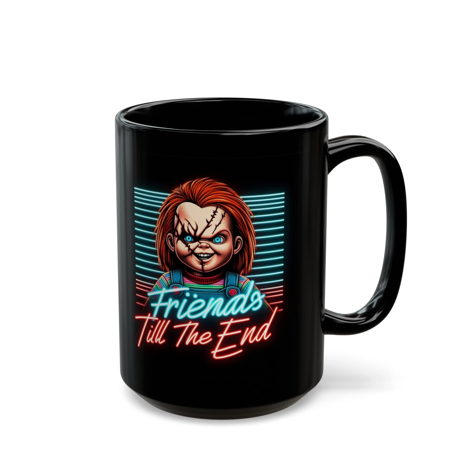 Friends Till the End Chucky Coffee Mug