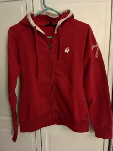 Helly Hansen Womens Red Hooded Sweatshirt , L/G - Picture 1 of 9
