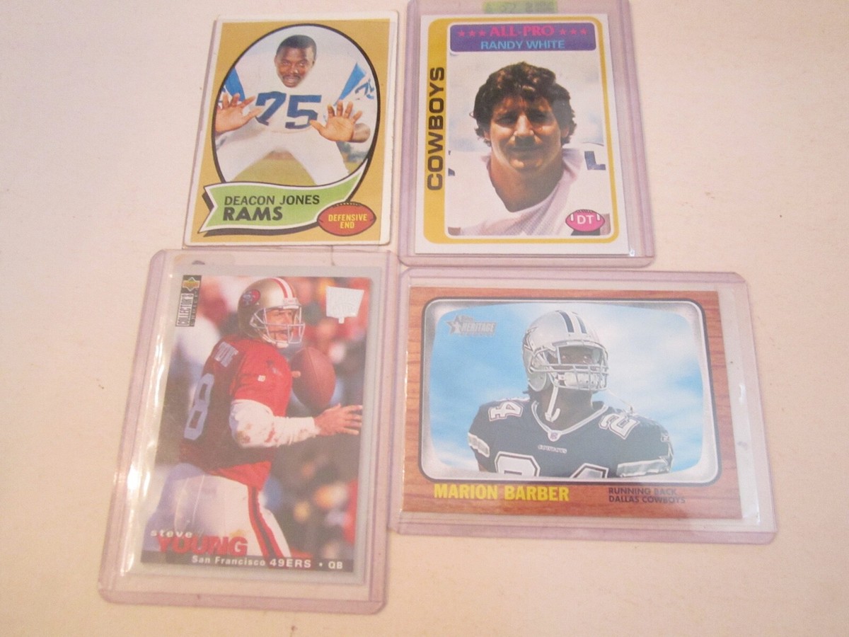 best football card sleeves LOT OF 16 COLLECTIBLE FOOTBALL CARDS ALL MINT CLOSEOUT SALE IN SLEEVES