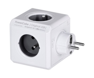 8718444085959 Allocacoc PowerCube Original USB Type E Verlängerungskabel 4 AC-Au