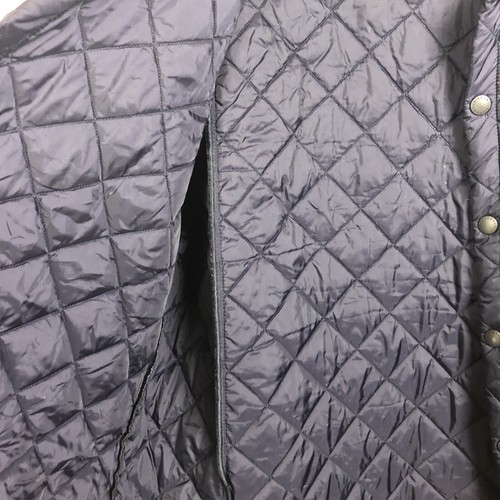 Barbour Quilted Barn Jacket Mens Heritage Liddesdale Navy Lux Wear Size XXL - Picture 14 of 17