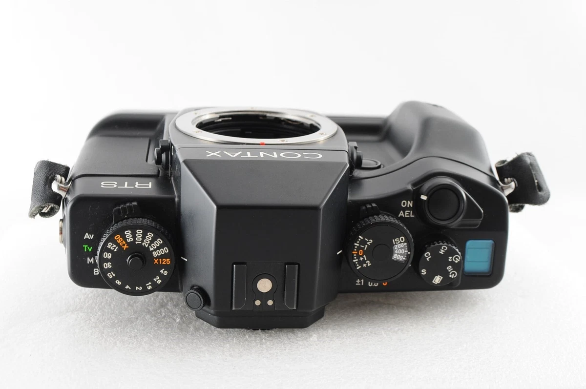 CONTAX RTS III 35mm SLR Film Camera Black Body Only [Near Mint] from JAPAN