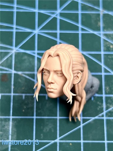 1:4 Hawkeye Kate Bishop Head Sculpt Carved For 18" Female Action Figure Body Toy - Picture 3 of 6