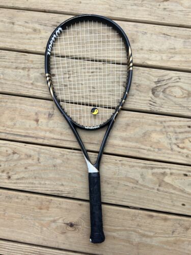 Wilson Two Blx Tennis Racquet Racket 110 Sq Inch Head, Grip 4 1/4"