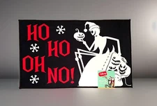 NEW Jack Skellington / "HO HO OH NO!" Christmas Accent Rug 20in x 32in