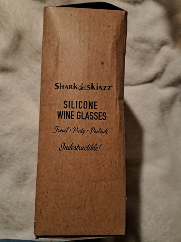 Silicone Swirls Wine Glasses, 4-PACK 12 oz PBA free. New - Picture 4 of 4