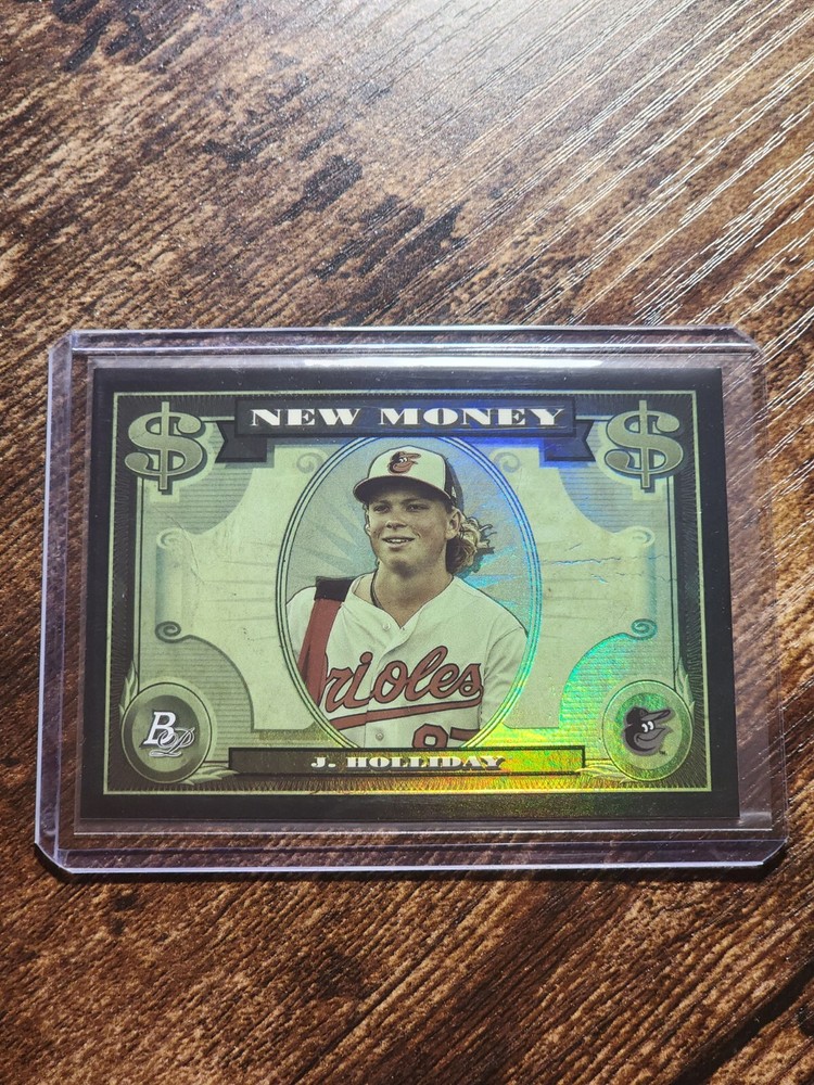 Jackson Holliday 2023 Bowman Platinum NEW MONEY FOIL ORIOLES STAR ROOKIE