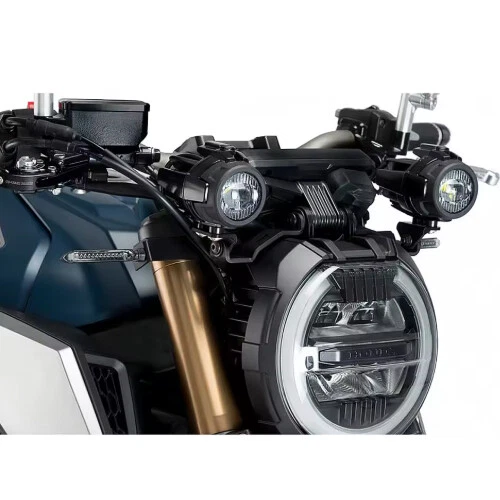 For Honda CB650R Light LED Headlight Fog Light Auxiliary Lamp and bracket Foto 2 de 4