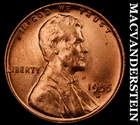 1955-D Lincoln Wheat Cent - Choice Gem Brilliant Uncirculated  No Reserve  #K84