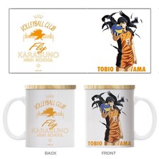 Haikyuu!! Full-Color Mug with Lid: Forward Ver. Tobio Kageyama Japan New Pre