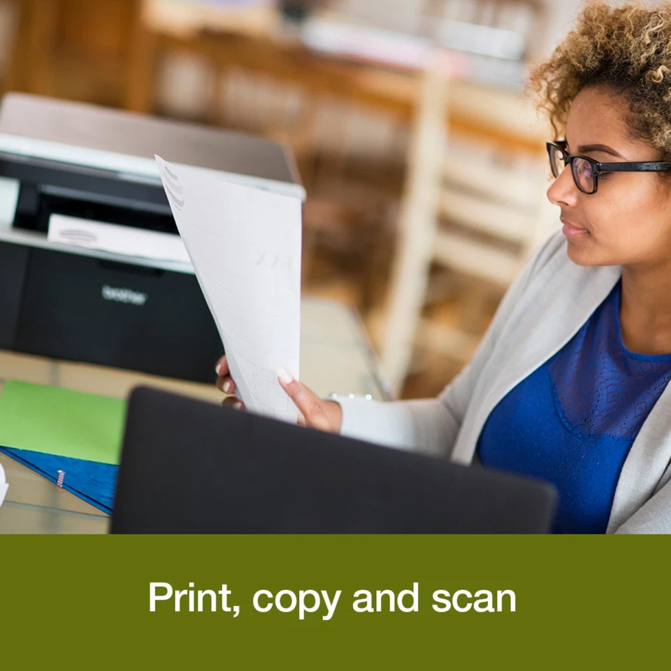 DCP-1612W Mono Laser Printer - All-in-One, Wireless/USB 2.0, - Image 4 of 4