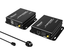 TESmart HDMI KVM Extender 1080P 60Hz Over Single Cat5e/6 Cable Up to 120m/393ft,