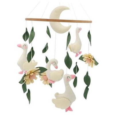 Mobile for Crib Handmade Felt Nursery Decor Crib Mobile for