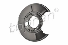 Rear axle right Topran 503 011 splash plate, brake disc for BMW