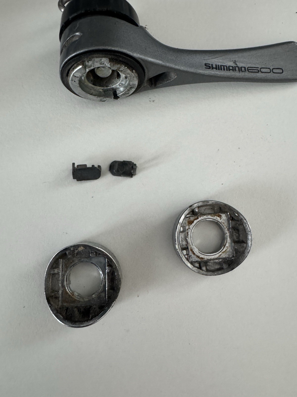 Shimano 600 gruppo cambio bici da corsa: deragliatore ant/post e comandi foto 5