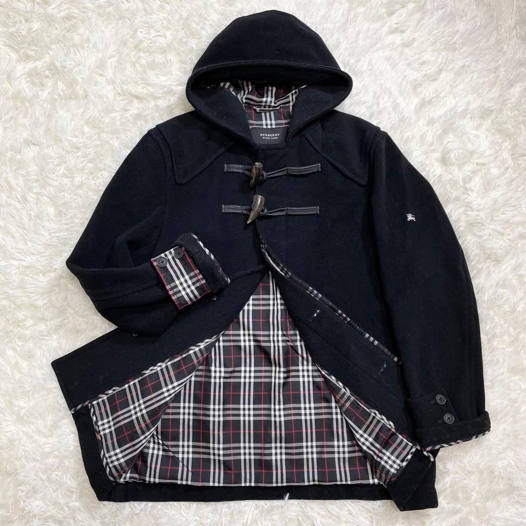 Burberry Wool Duffle Coat In Men's Coats & Jackets for sale - eBay