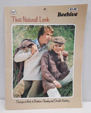 Beehive #507 ~ That Natural Look ~ Knitting Patterns Men Women Children Patterns