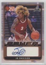 2021-22 Leaf Pro Set Power Base Auto JD Davison #BA-JDD Auto 1i98