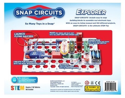 Buy Snap Circuits Jr. SC-100 Electronics Exploration Kit, Over 100