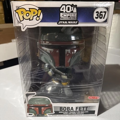 Funko Pop! Star Wars 40th Anniversary Boba Fett #367 Target Exclusive 10 Inch