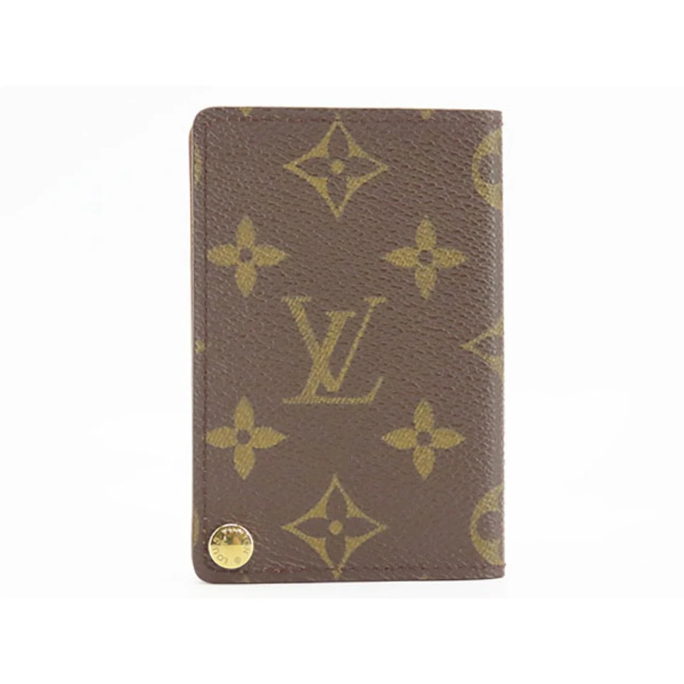 Louis Vuitton Monograma Porte Carte Estuche para Tarjetas de Presión de Crédito Usado LIBR-0 Foto 2 de 4