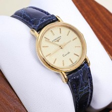 Longines 3488 Dress Watch Gold Tone Round Lad...