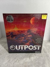 Outpost (PC, 1994) multimedia cd computer game pc computer new sealed in box