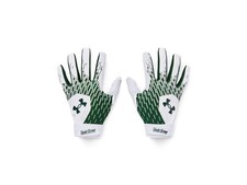 Men's Small Heatgear Sport Activity Gloves White Forest Green Durable Breathable