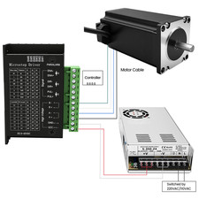 STEPPERONLINE 1-Achs CNC Kit – NEMA 34 Schrittmot Produktbild-Vorschau 4
