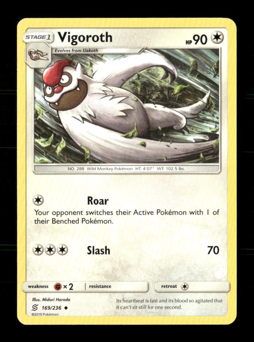 Vigoroth 169/236 Unified Minds NM/M Pokemon