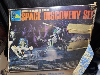 Mattel 1968 Major Matt Mason Man in Space Space Discovery Set Box Only Poor
