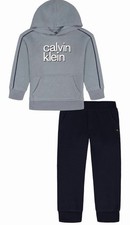 Calvin Klein Boys 2 Pc Hooded Jogger Set Size 4T