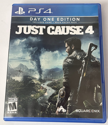 Just Cause 4 Day One Edition - Sony PlayStation 4 PS4 Complete In Box With Code