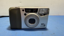 Pentax IQZoom 115M 35mm Film Camera HI Error For Parts / Repair