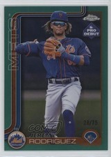 2025 Topps Pro Debut Chrome Aqua Refractor 28/75 Jeremy Rodriguez #PDC-85 03bh
