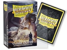 Dragon Shield Clear Outer Matte Outer 100 Protective Sleeves