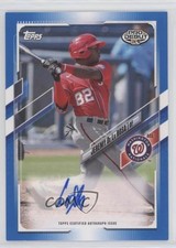 2021 Topps Pro Debut Blue Auto 54/150 Jeremy De La Rosa #PD-97 Auto 5w7